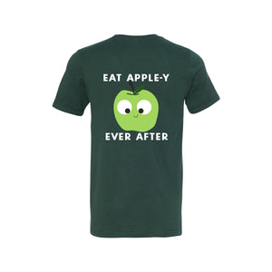 "EAT APPLE-Y EVER AFTER" ADULT PUN TEE