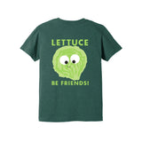 "LETTUCE BE FRIENDS" YOUTH PUN TEE